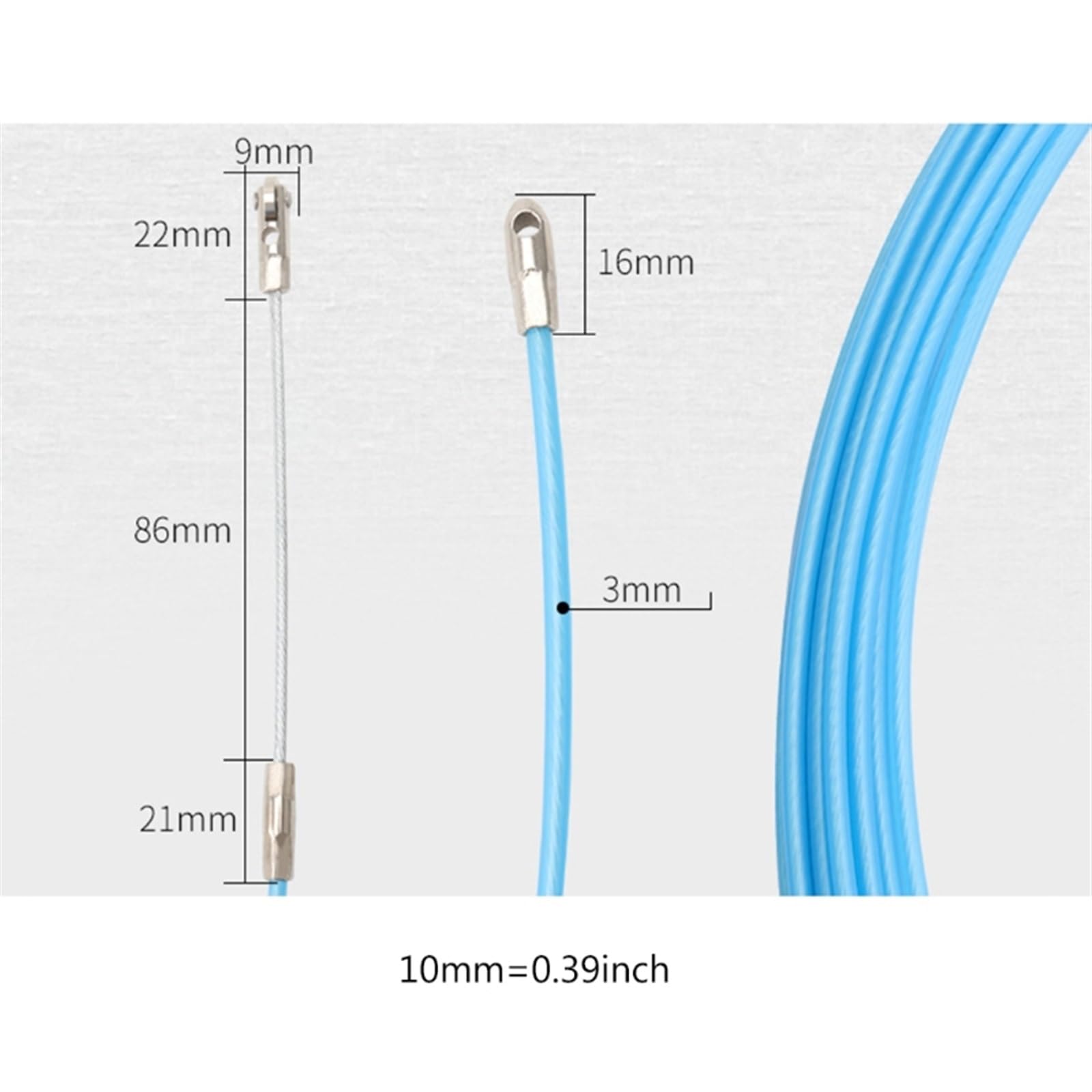 Cable eléctrico, dispositivo de guía de cable eléctrico, tirador de cable de 5 y 25 metros, herramientas manuales for electricistas de construcción(RED,25meter)