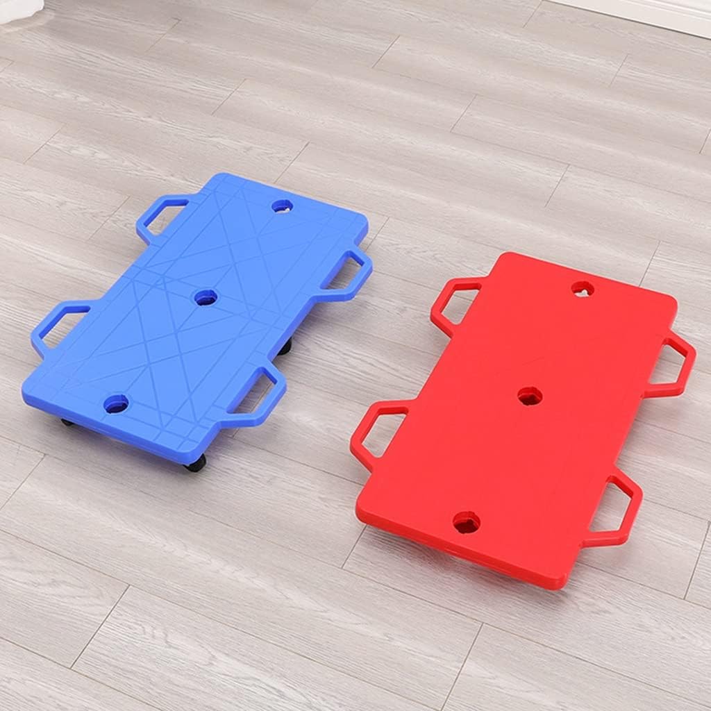Indoor & Outdoor Floor Scooter Board with Handles for Training Body Coordination
