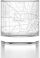 Vista 150 de Well Told Vaso de whisky grabado con mapa de Phoenix, Arizona Rocks, vaso de whisky antiguo (325ml, transparente), vaso de whisky grabado, regalos