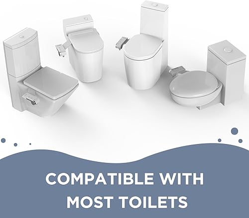 Miniatura 7 de Accesorio para bidé, bidé no eléctrico, boquilla doble ultrafina (lavado femeninotrasero), bidé rociador de agua fría fresca para inodoros