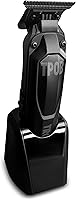 Vista 3 de TPOB Troll Professional Barber Clipper 6800 RPM Super Torque Motor con DLC Fade Blade (recortadora opaca)
