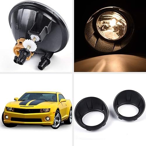 Vista 26 de GRAND ORANGE Luz antiniebla compatible con Chevy Cruze 2016 2017 2018 (no apto para modelos manuales Lt o manuales diesel) proyector de conducción