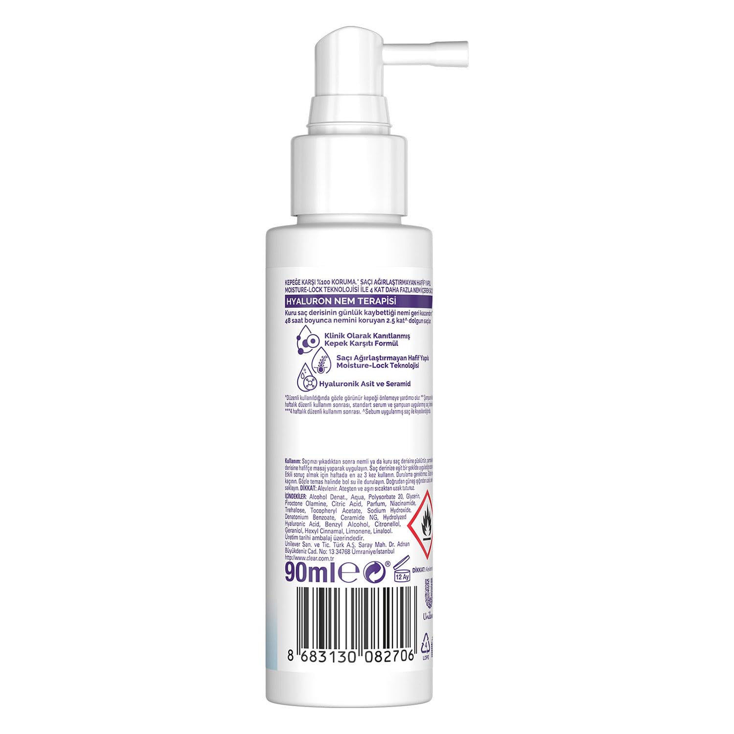 Clear Women Hyaluron Nem Terapisi 90 ml​