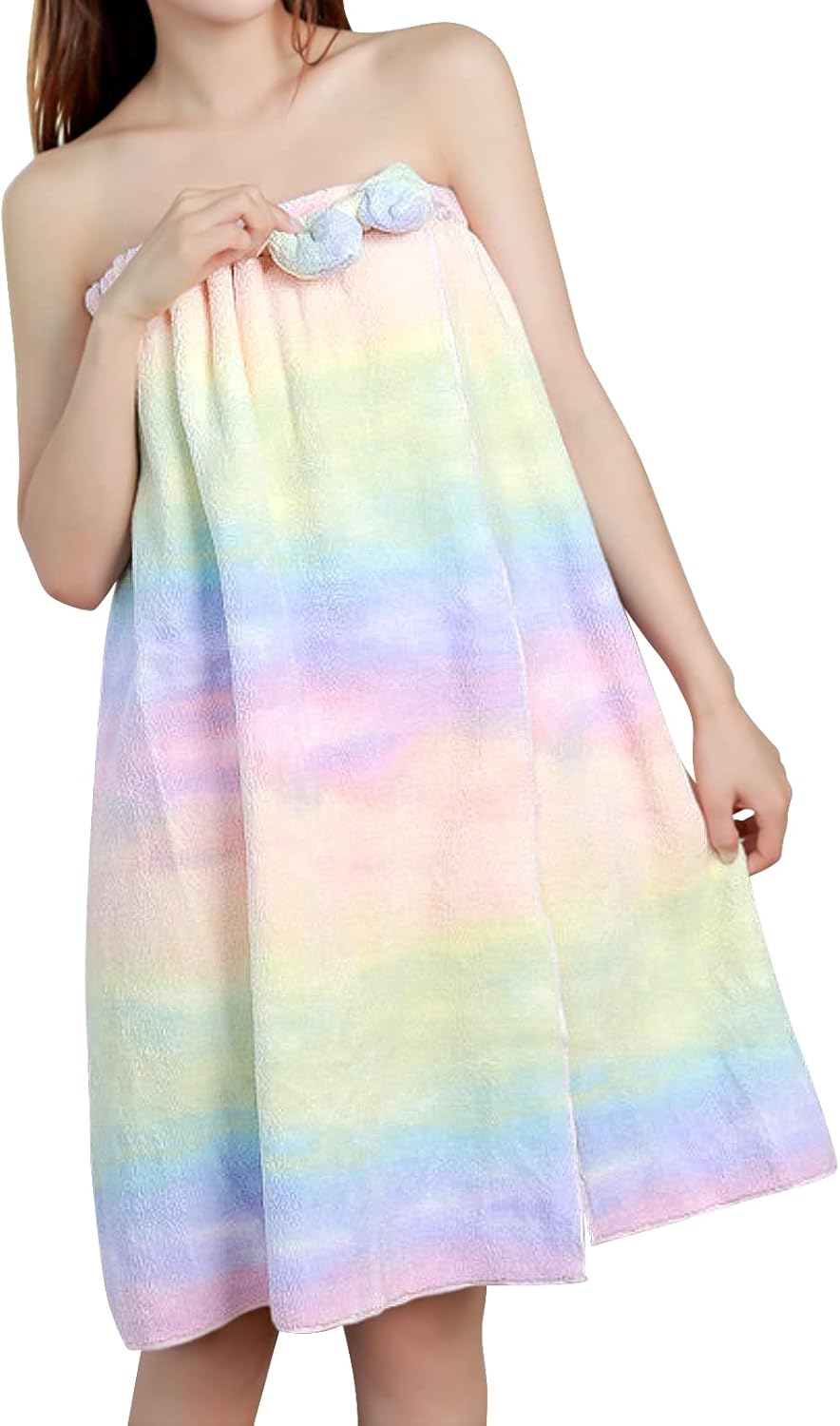 ラップタオル 大人用 女の子 吸水性 肌触り 速乾 ふわふわ 柔らかい 着る用バスタオル マイクロファイバータオル お着替えタオル 75*150 温泉 海水浴 水泳 巻きタオル