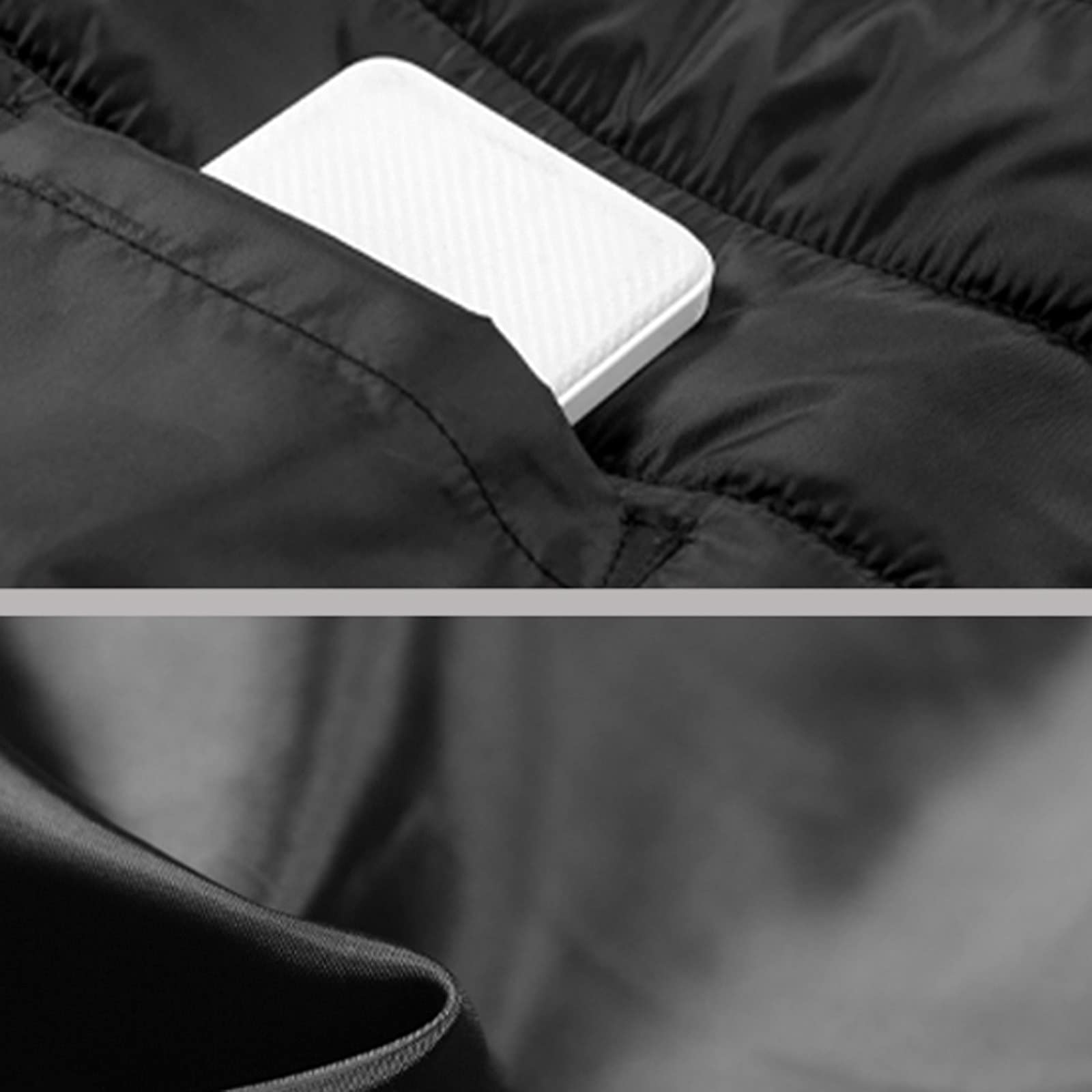 Chaleco térmico para hombre, chaleco térmico para hombre, chaleco de calefacción de una tecla, chaleco de control de temperatura de tres velocidades, calentador térmico grueso, chaleco unisex