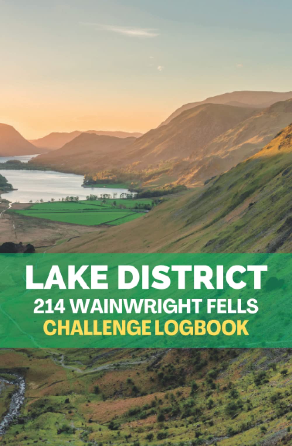 Lake District 214 Wainwright Fells Challenge Logbook: Record All 214 Wainwright Walks With OS Grid References, 5” x 8” Inches Travel Size