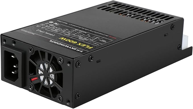 Fuente de alimentación de 600W con doble conector CPU, modular, silenciosa, 110/220V miniatura 3
