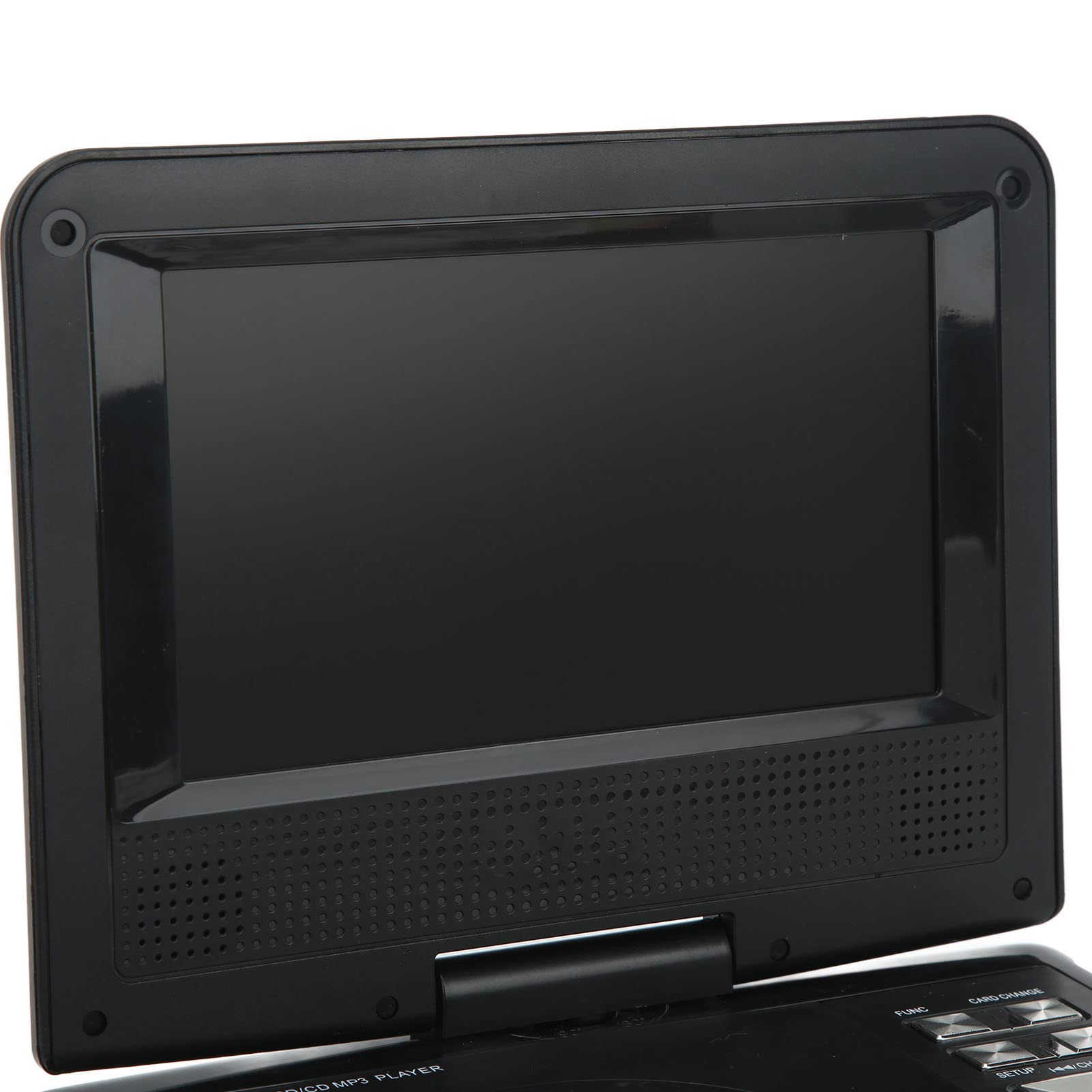 Reproductor de Video para Viajes en Automóvil, Reproductor de DVD Portátil con Batería Recargable de 110‑240V para Automóvil