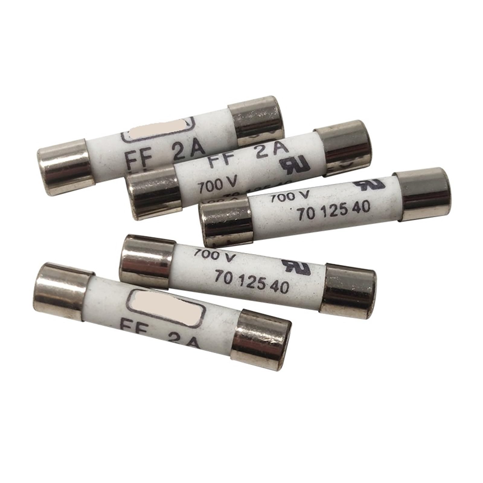NYRXRYTCA Insurance FF 1A 1.25A/1.6A/2A/2.5A/3.15A/4A/7012540 500V 700V(1PCS,1.25A)