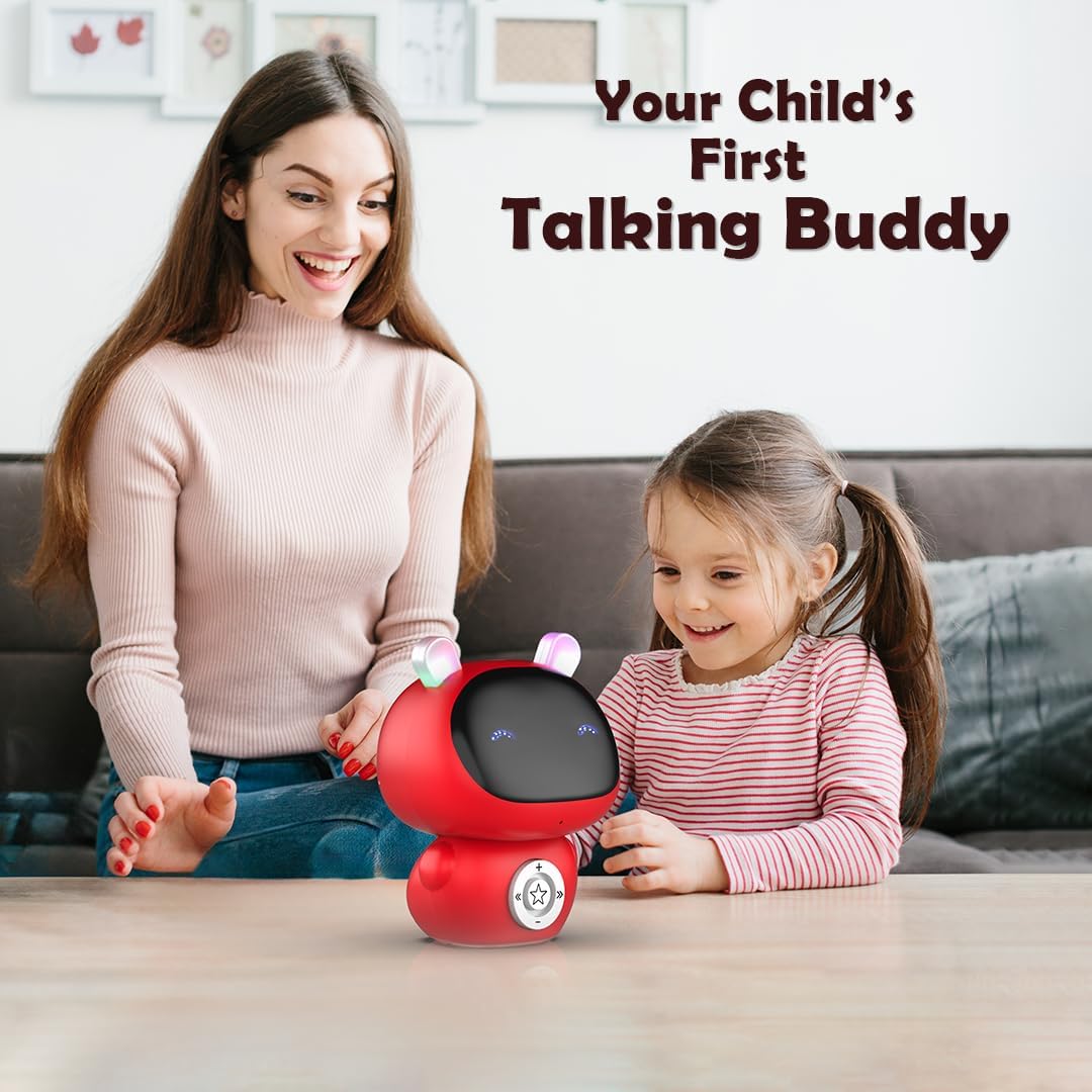 ToboToons Storybot - Storytelling Robot Toy for Babies, Toddlers & Kids (Red) 4