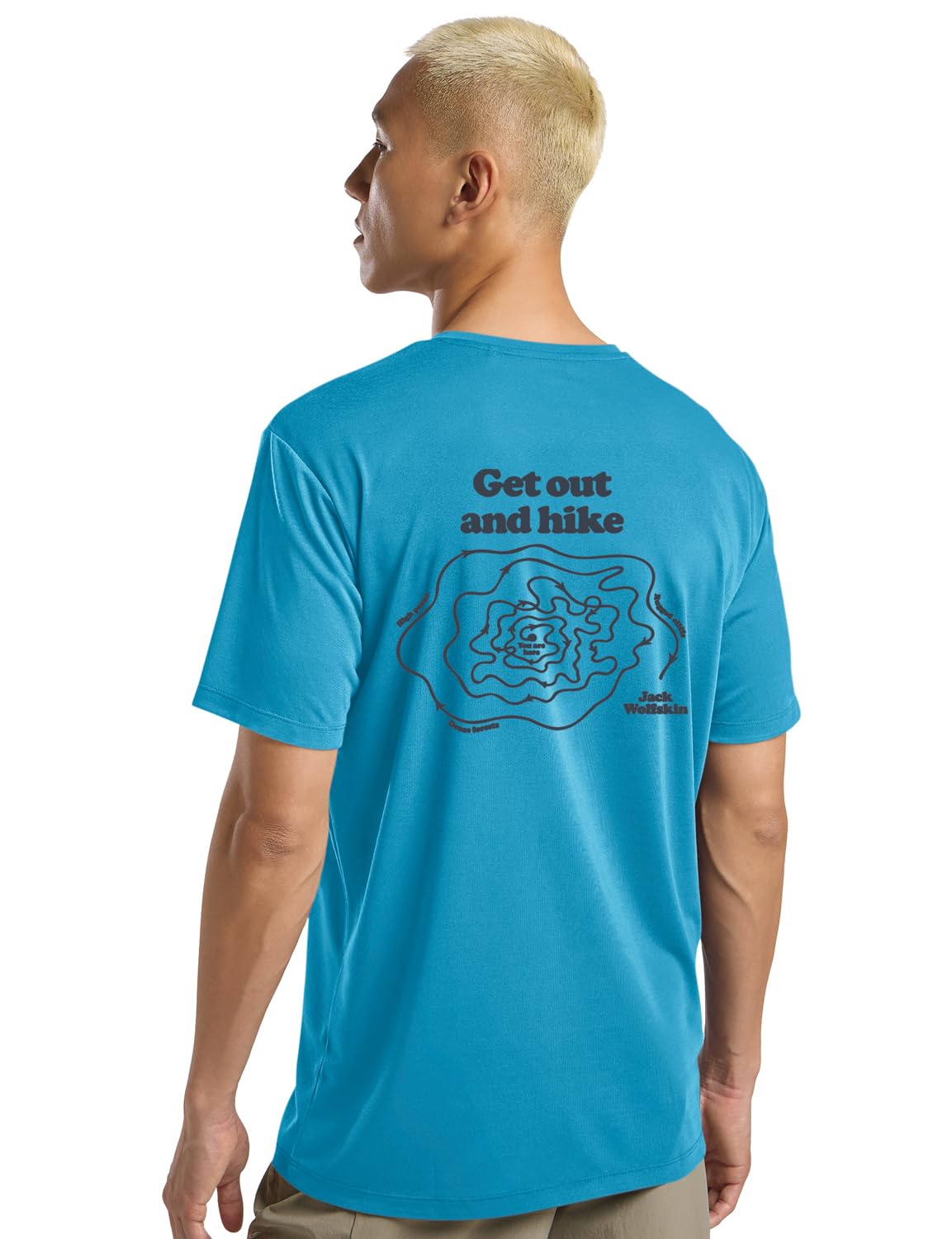Jack Wolfskin VONNAN Graphic T M – Ansicht 2