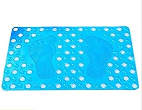 Bath and shower mat non-slip with effective suction cups for home bathroom toilet kitchen