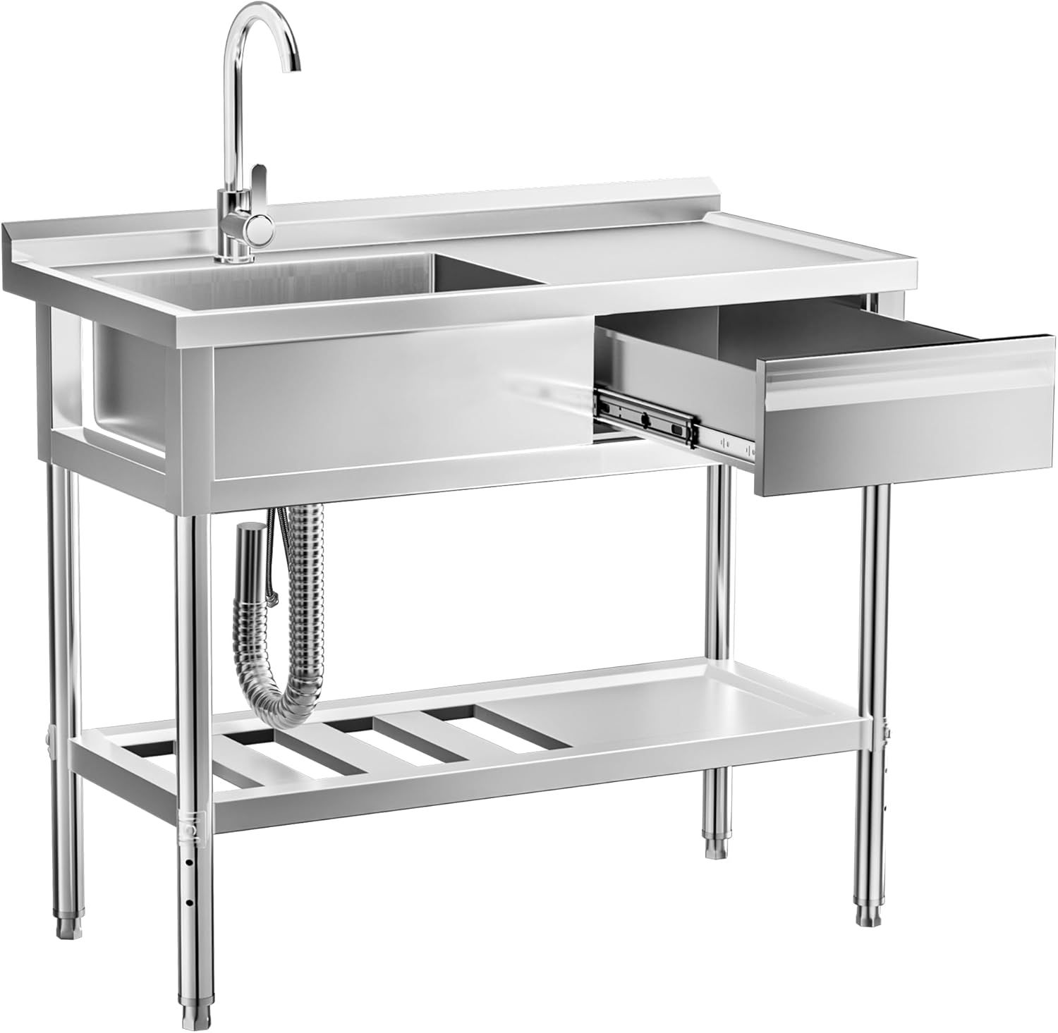 YACOO 304 Stainless Steel Utility Sink product image