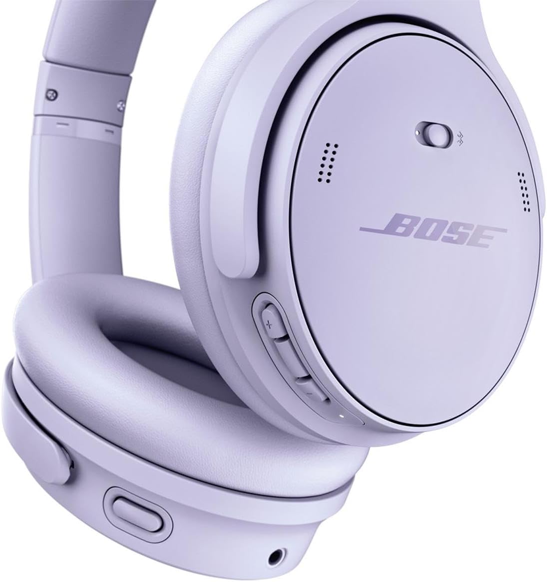 Bose QuietComfort Wireless Noise Cancelling Headphones, Bluetooth Over Ear Bundle with Green Extreme Portable Charger, (Chilled Lilac)