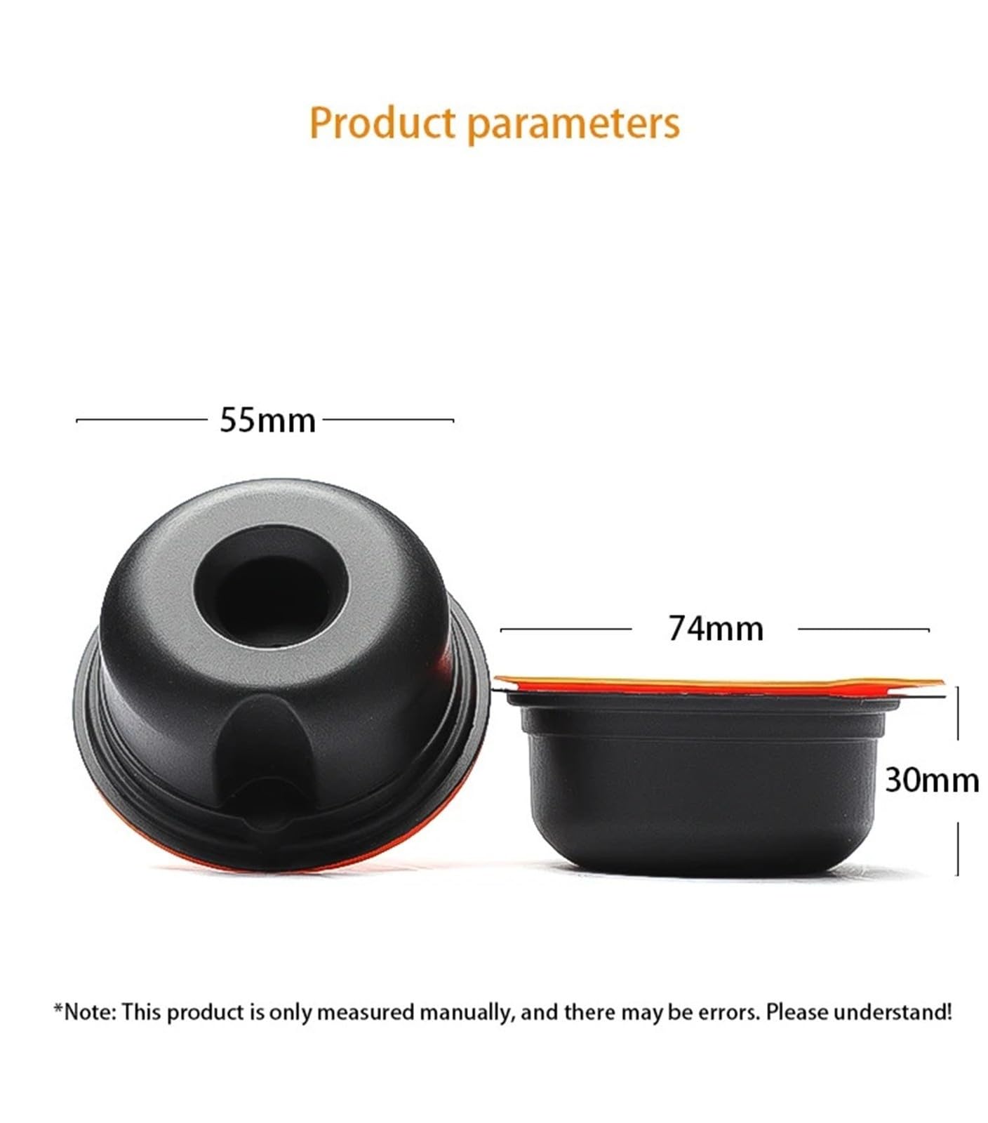 Adattatore Per Capsule Di Caffè, Compatibile Con BOSCH, Compatibile Con Tassimo, Capsule Di Caffè, Filtro Per Espresso, Adattatore Per Capsule Accessori Con Guscio Di Circolazione(Powder hammer)