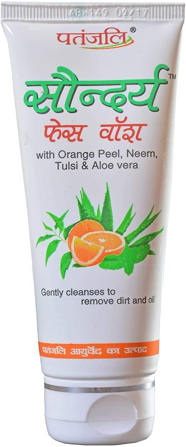 Patanjali Saundarya Face Wash 60Ml Pack Of 2 Amazon.co.uk Beauty