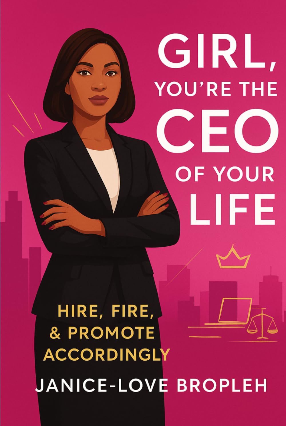 Girl, You’re the CEO of Your Life: Hire, Fire, & Promote Accordingly (empowHer Series)      Hardcover – Large Print, March 13, 2026