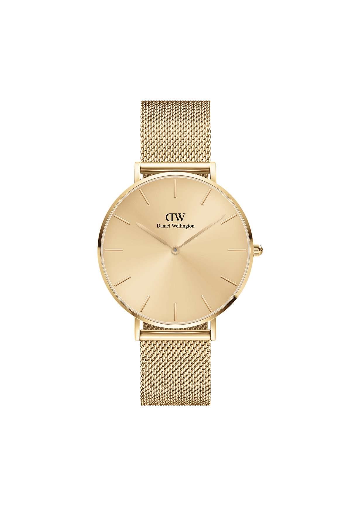 Analog Women's Watch (Gold Dial Gold Colored Strap)