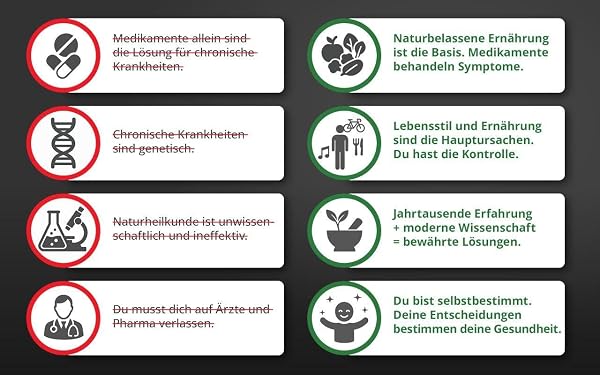 Die Krankheitslügen - Was man macht, um nicht krank zu werden.: Medizinische Lügen entlarvt - eine praktische Anleitung mit natürlichen Heilmethoden ... inklusive Nährstoff- und Heilpflanzen von A-Z - 5