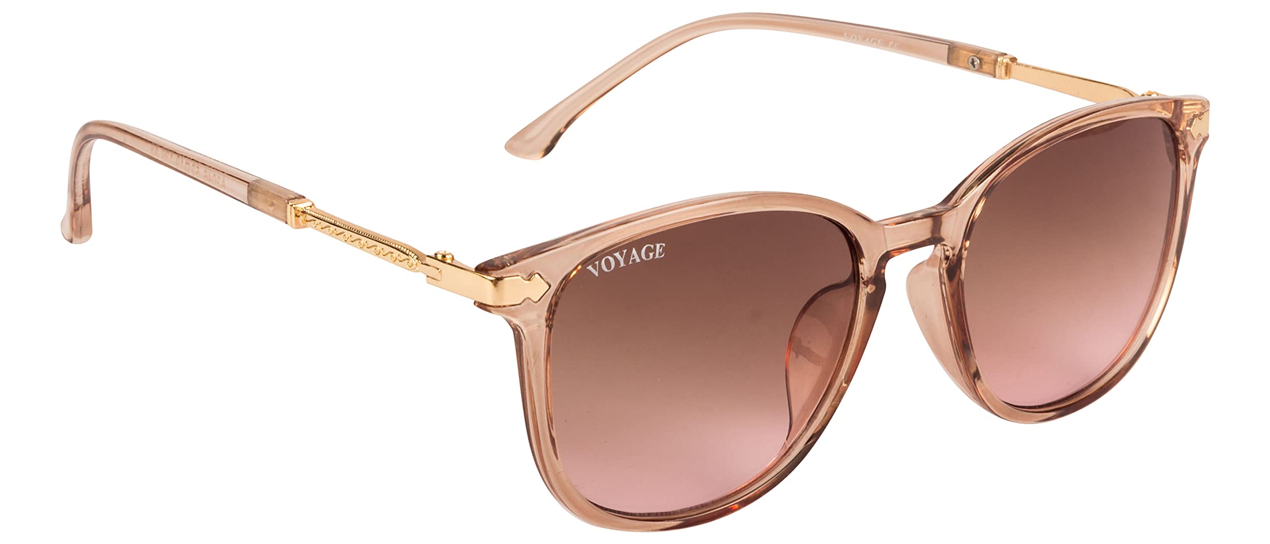 voyage Lightweight UV Protected Full Rim Branded & Latest Round Sunglasses for Women-picture-35