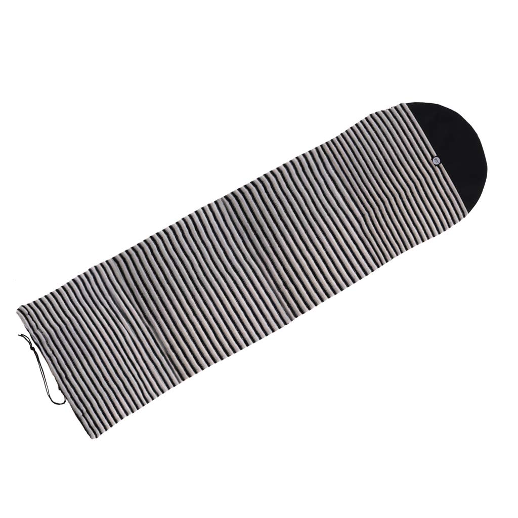 Sharplace Housse de Extensible pour Planche de Surf, Noir Gris, 9.0ft