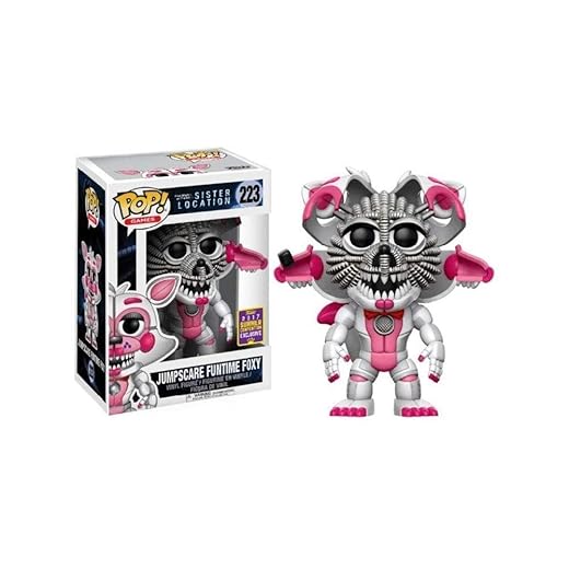 Sale Funko Pop! Games: Fnaf Sister Location- Jumpscare Funtime Foxy-Collectible Figure - Summer Convention Exclusive