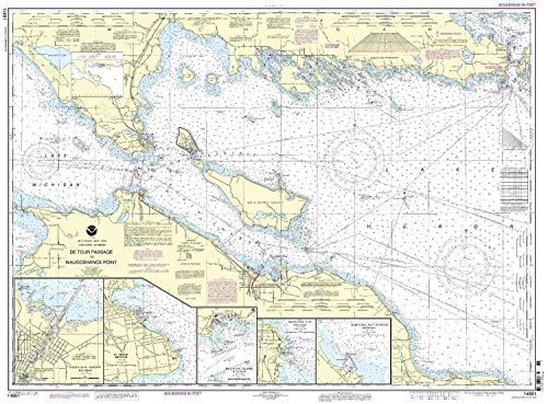 14881--Detour Passage to Waugoshance Pt. - Hammond Bay Harbor, Mackinac Island, Cheboygan, Mackinaw City, St. Ignace