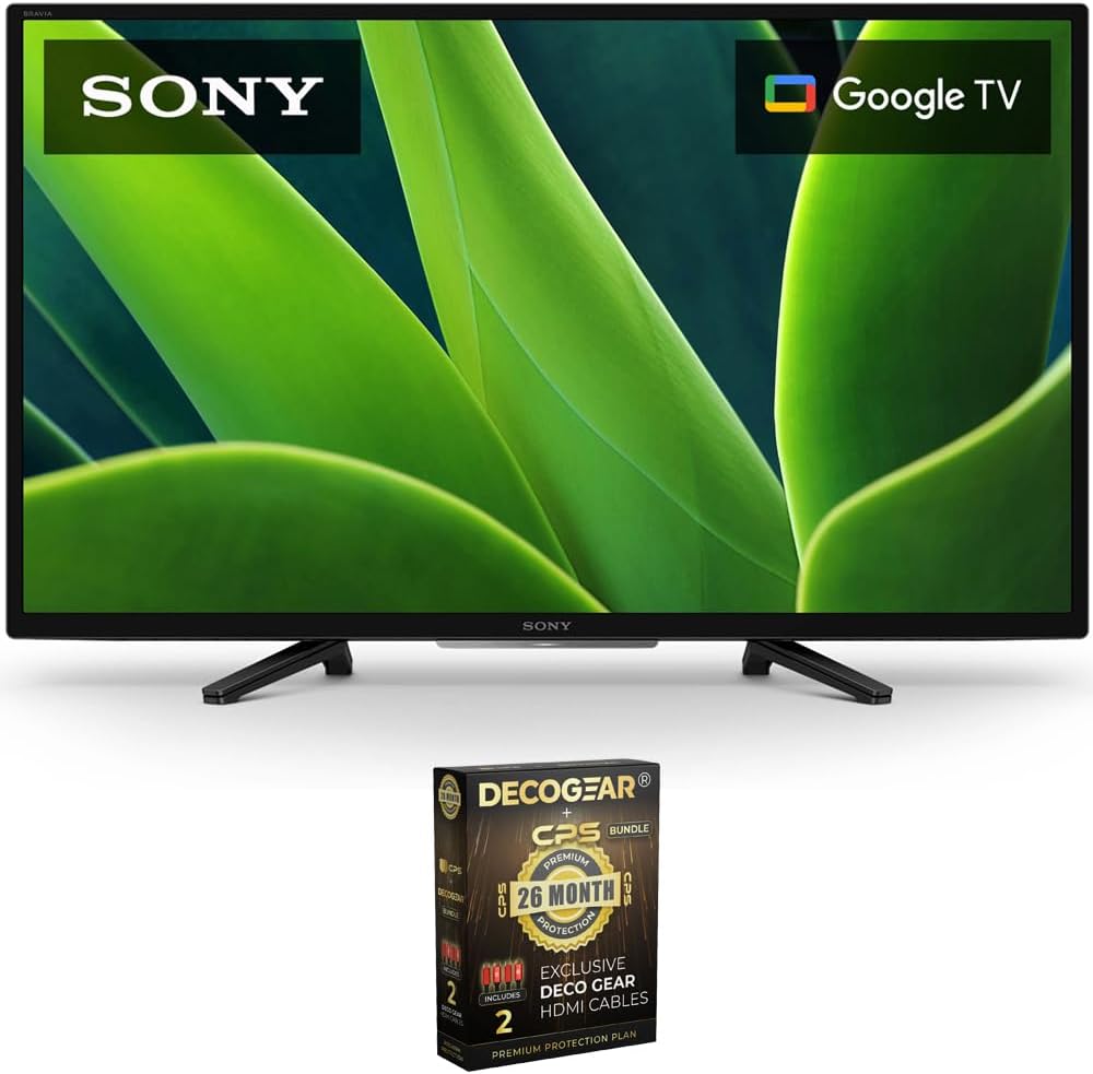 Sony KD32W830K 32-in LED TV (2022) w 2 Year Extended Warranty
