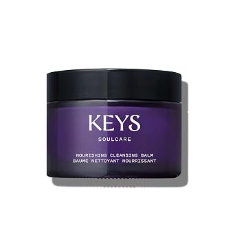 Keys Soulcare Nourishing Cleansing Balm + Makeup Remover, Soothing Cleanser Removes Impurities & Hydrates Skin with Shea Butter, Cruelty-Free, 2.82 Oz