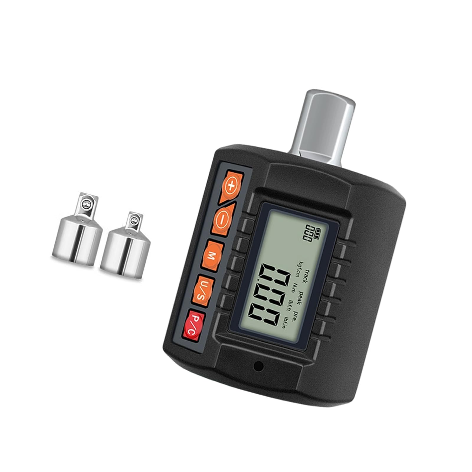 Accuracy Torques Tester with Real Time Display and 30Nm to 340Nm Ranges for Mechanical Applications Digital Torques Wrench Adapter