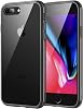 JETech Case for iPhone 8 Plus and iPhone 7 Plus 5.5-Inch, Non-Yellowing Shockproof Phone Bumper Cover, Anti-Scratch Clear Back Black