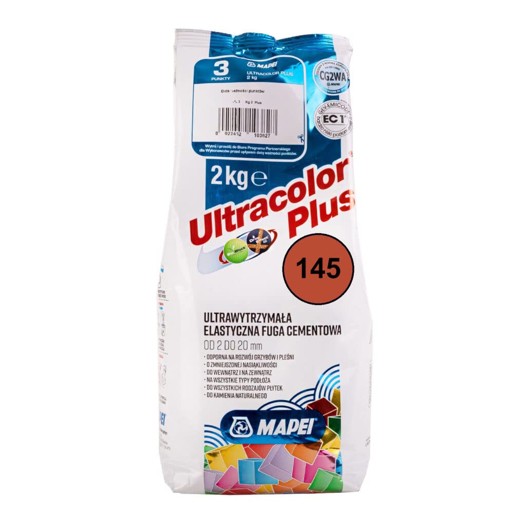 Fuga cementowa MAPEI ULTRACOLOR PLUS 2kg 145 ceglasty