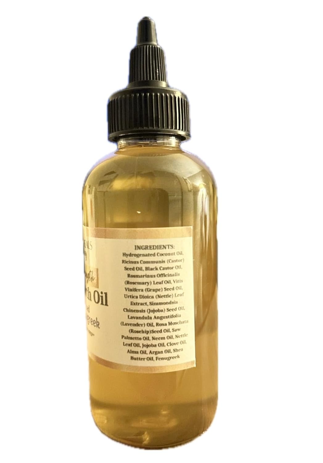 ORGANIC HEALS HAIR AND BODY - EXTRA STRENGTH Hair Growth Oil-4 oz.100% POTENT organic ingredients infused with Organic Cloves and Fenugreek added to existing ingredients to add EXTRA growing benefits.