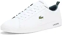 Tênis masculino Court Base, Branco e verde escuro, 45