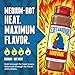 Secret Aardvark Habanero Hot Sauce - Habanero Peppers & Roasted Tomatoes, Medium Spiced Hot Sauce, BBQ Sauce, Non-GMO, Low Sugar, Low Carb, Hot Sauce & Marinade - 8 fl oz 1 Pack