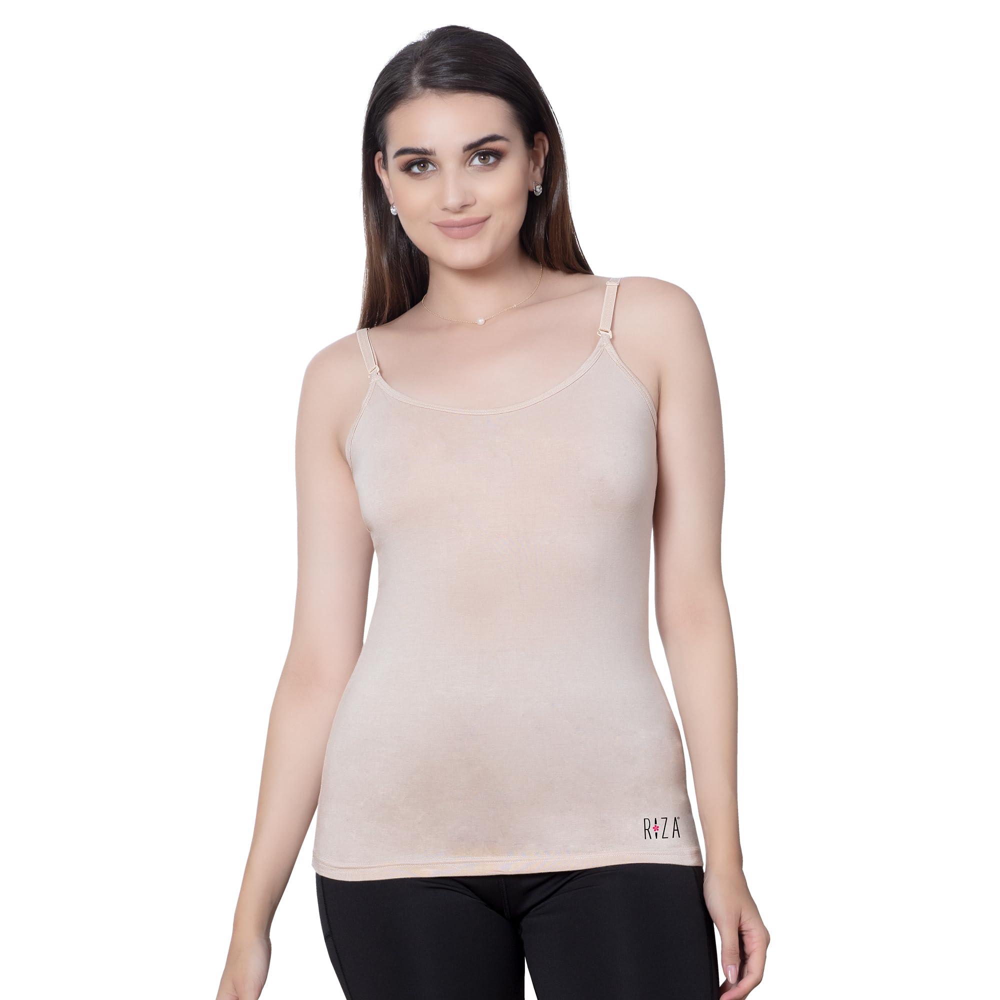 trylo Riza Super Soft Sleeveless U-Cut Camisole-picture-21
