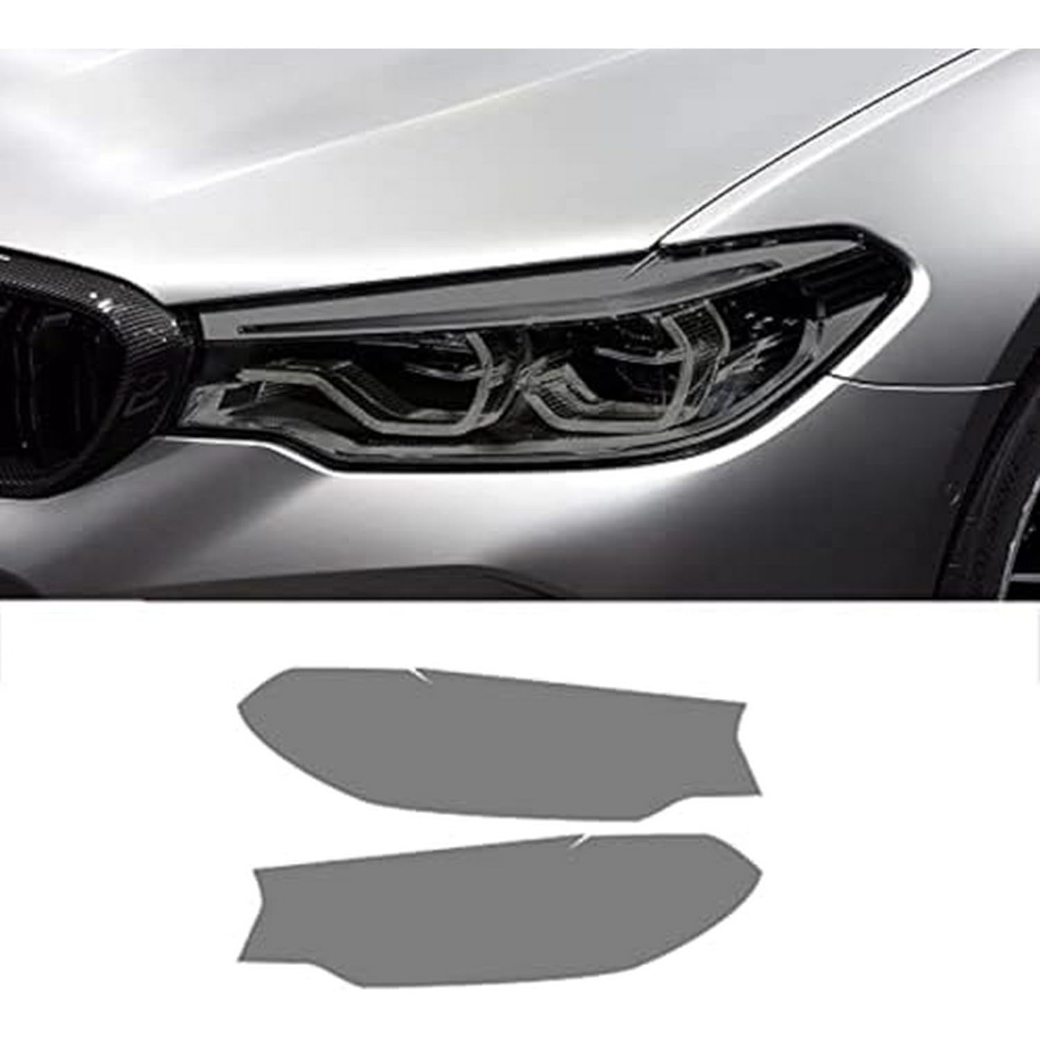 Film de phare TPU pour BMW M5 F90 2017-2020 autocollant de protection noir