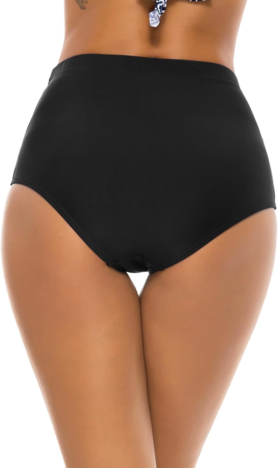 Bonneuitbebe Women Swim Bottoms High Waisted Bikini Bottom Full Coverage Swimsuit Bottoms Bathing Suit Bottom - Image 3
