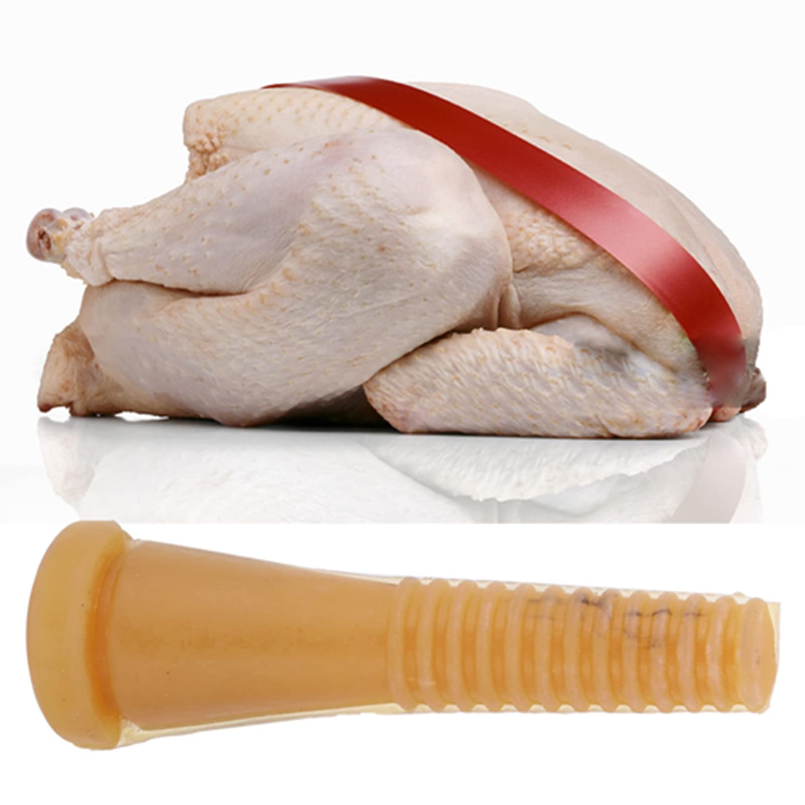 Buachois Doigts à plumer pour volaille, 50 pièces de bagues de déplumage pour Poulets Canards oies, Accessoires pour Machine à plumer volaille, Bague de Caoutchouc