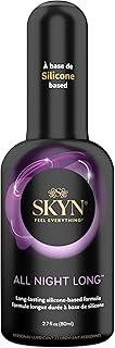 SKYN All Night Long Premium Silicone-Based Lubricant, 2.7 Ounce