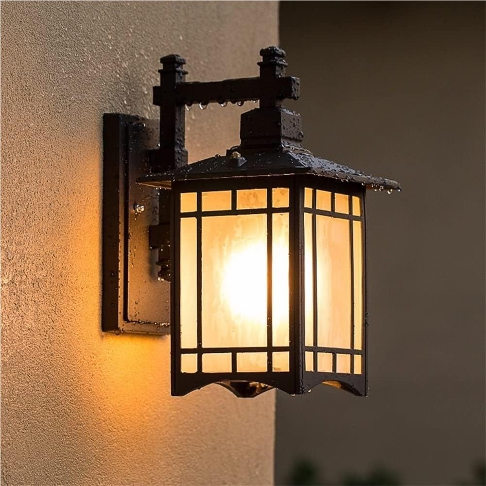 Applique extérieur vintage pour illuminer votre jardin et porche