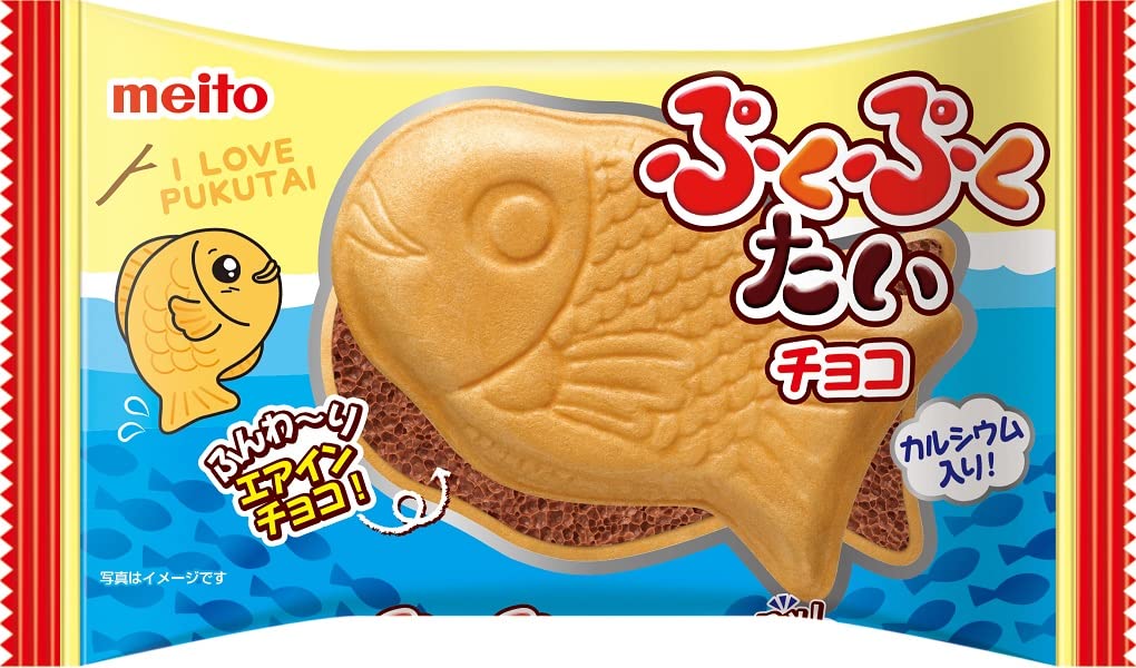 Amazon.co.jp: 名糖産業 ぷくぷくたいエアインチョコ 1個 : 食品・飲料