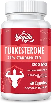 Turkesterone Supplement 1200 mg,60 Capsules