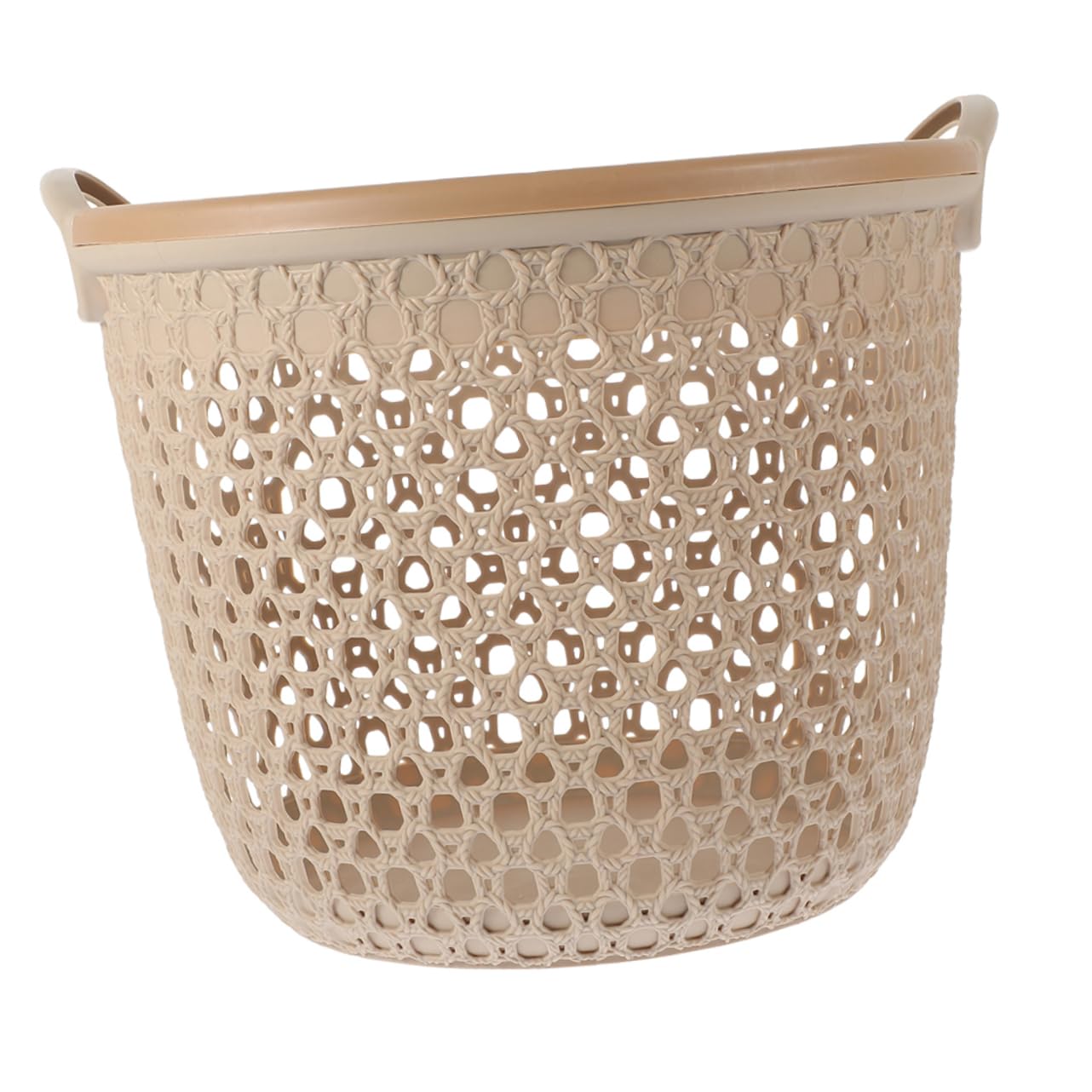 Cabilock Woven Storage Basket Large Capacity Multi-use Organizer for Home Tabletop Sundries Decorative Rustic Design Convenient Storage for Household