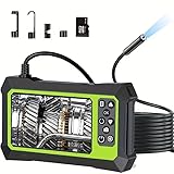 Upgraded Endoscope with Lights, Anhendeler 1080P Pro HD Borescope Inspection Camera, IP67 Waterproof Snake Camera, 32G TF Card