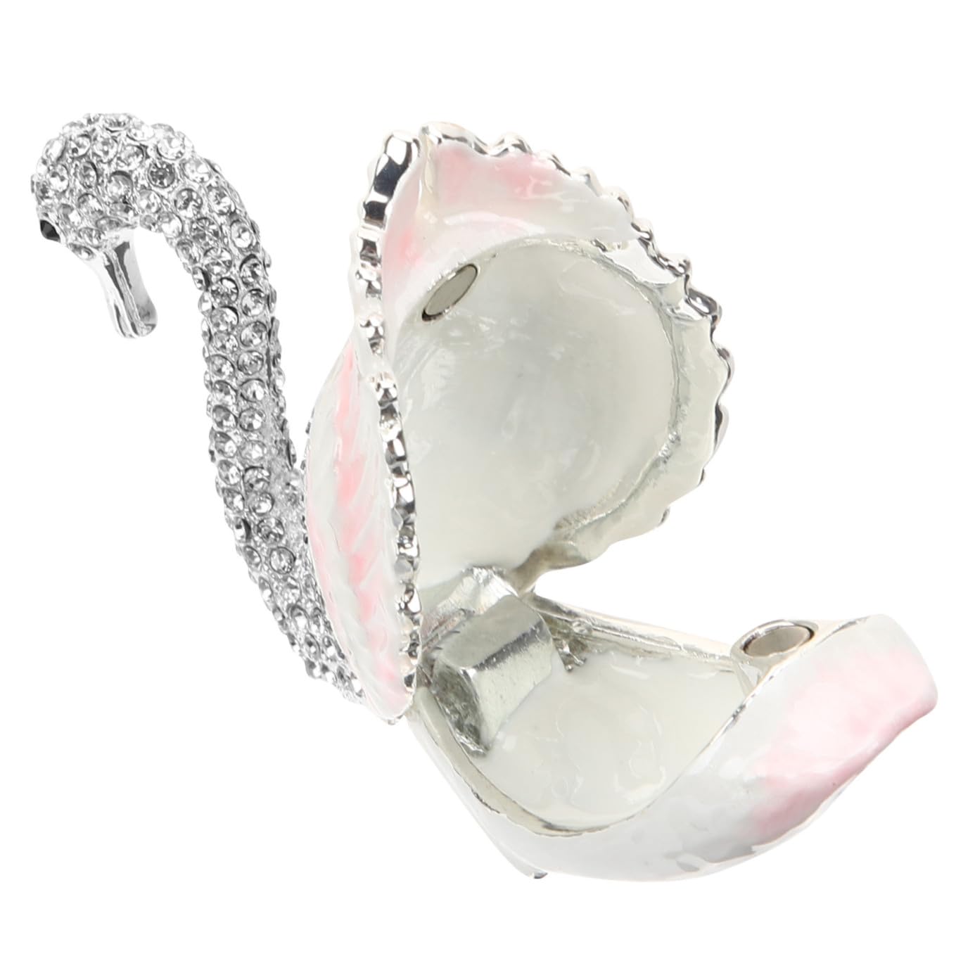 Porte-bijoux cygne Cabilock en alliage pour ranger bagues et colliers