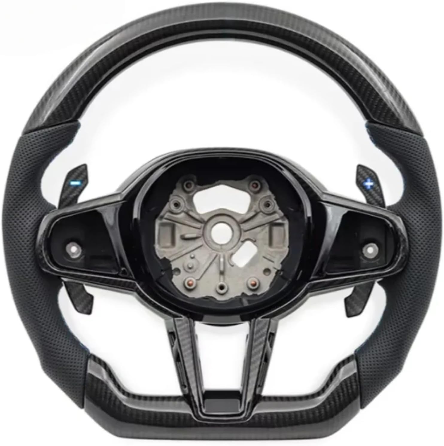 Car Carbon Fibre Sports Steering Wheel For BMW G02 G05 G06 G20 G21 G22 G26 G29 G80 G87 X3 X5 X9 F40 F44 I4 M340i Accessories