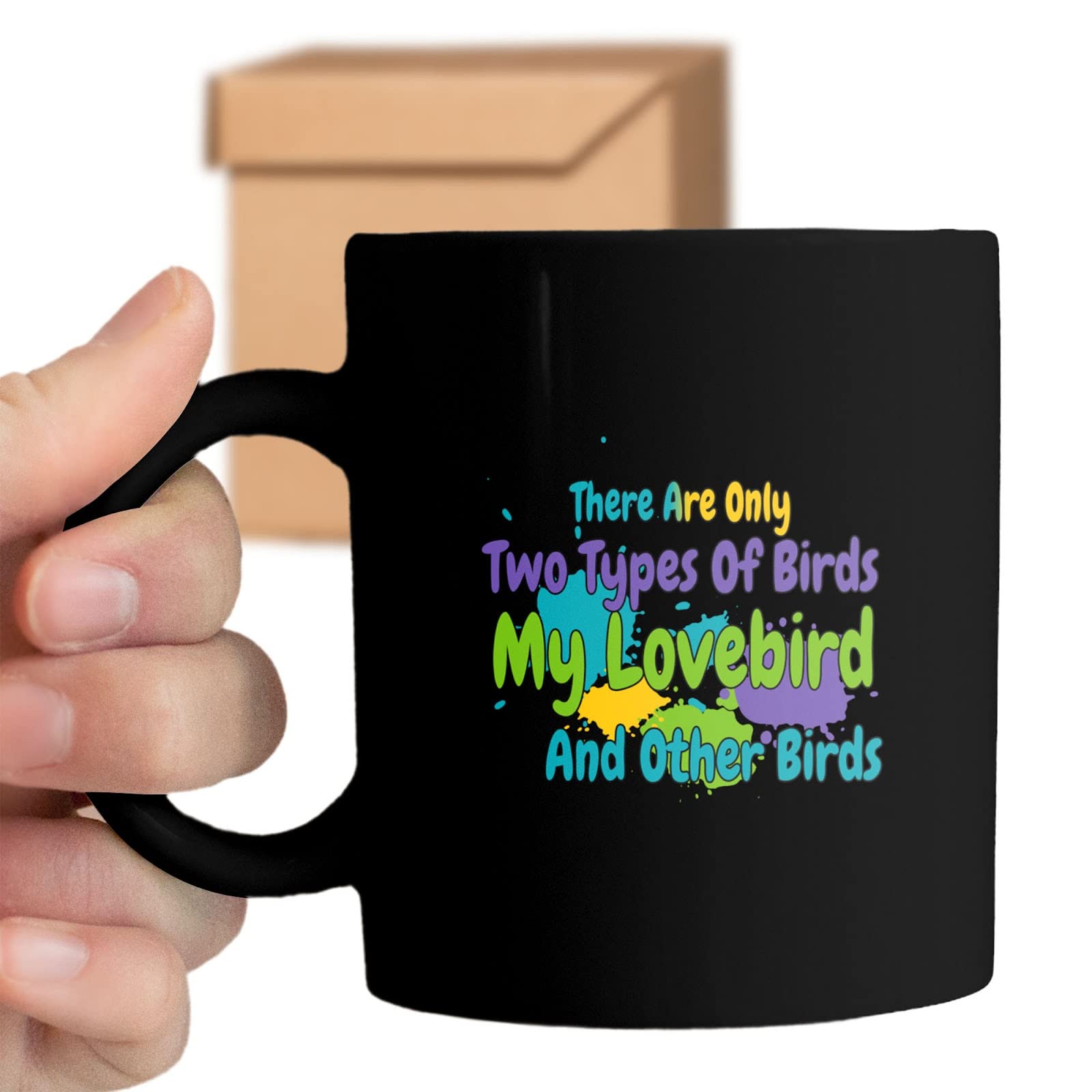 My Lovebird Is the Funny Gift Cup for Lovebird Lover 11 oz Ceramic Coffee Mug