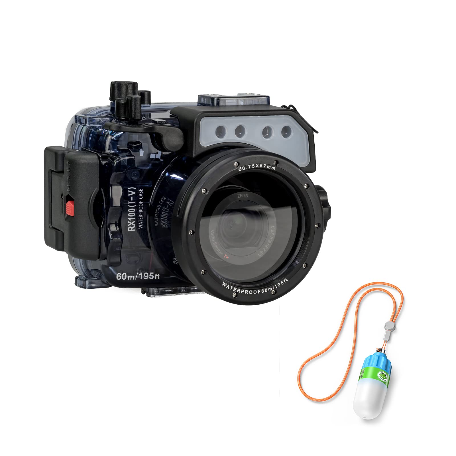 Sea Frogs Unterwassergehäuse Für Sony RX100 - Wasserdicht Bis 40m IPX8