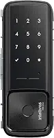 Fechadura Inteligente de Sobrepor Para Portas de Vidro MFR 4000 Preto Intelbras